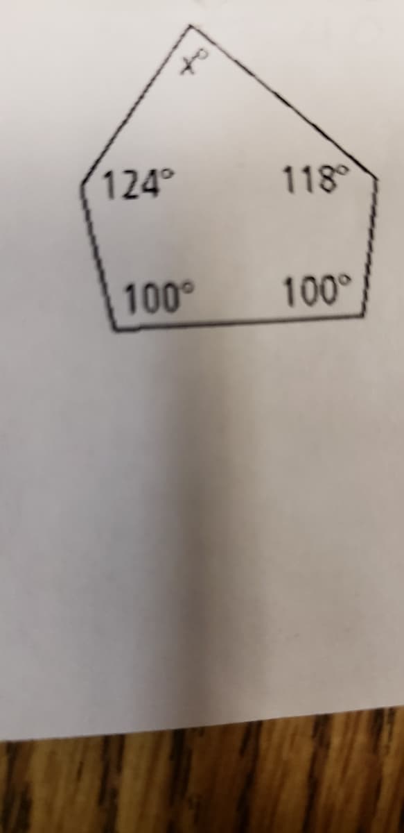 124°
118
100°
100°
