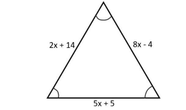 2x + 14
5x+5
8x - 4