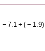 - 7.1+ (-1.9)
