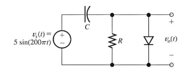 v₂(1) =
5 sin(200ml)
+
с
www
R
v (1)