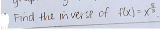 Find the in verse of flx)=x3
%3D
LI
