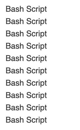 Bash Script
Bash Script
Bash Script
Bash Script
Bash Script
Bash Script
Bash Script
Bash Script
Bash Script
Bash Script
