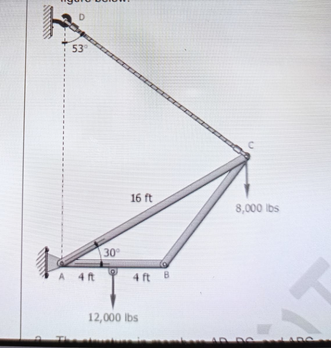 53
主
16 ft
8,000 lbs
30
A 4 ft
4 ft
12,000 lbs
