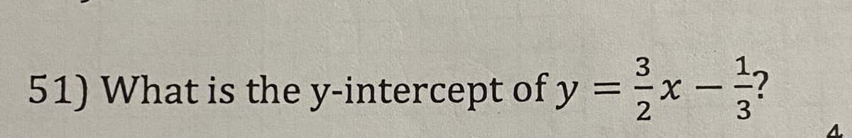 51) What is the y-intercept of y
3
X-
2
-
नील
