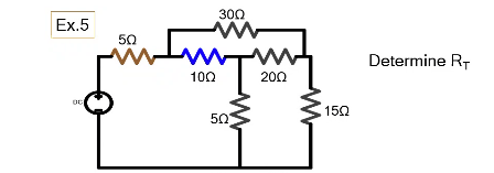 300
Ex.5
50
Determine RT
100
200
150
50
