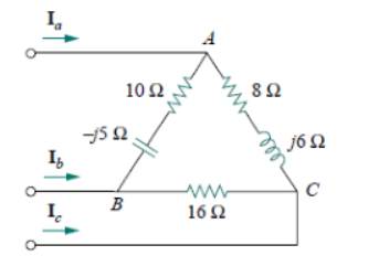 I
Ig
I
15 Ω
Β
10 Ω
A
Μ
16 Ω
8Ω
ele
j6 Ω
C