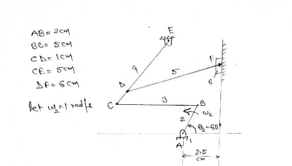 AB = 2cm
BC= 5 CM
CE= 5C
AF= 6 Cm
let
3
k 2.5
cm
