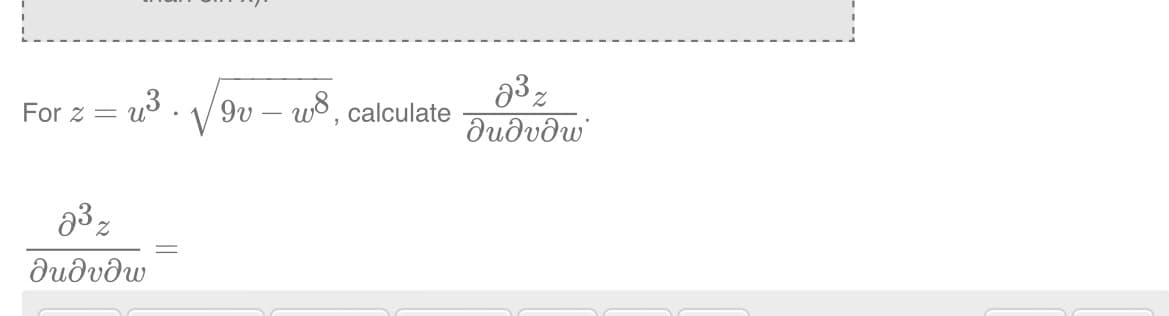 For 2 =
τις
237
θυλυδω
.
9v-w8, calculate
23%
θυλυδω