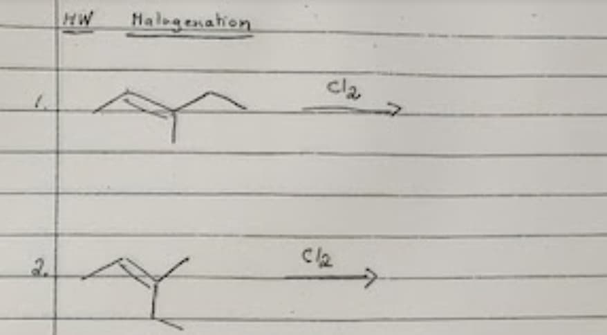 HW
Halogenation
cla
Cla
2