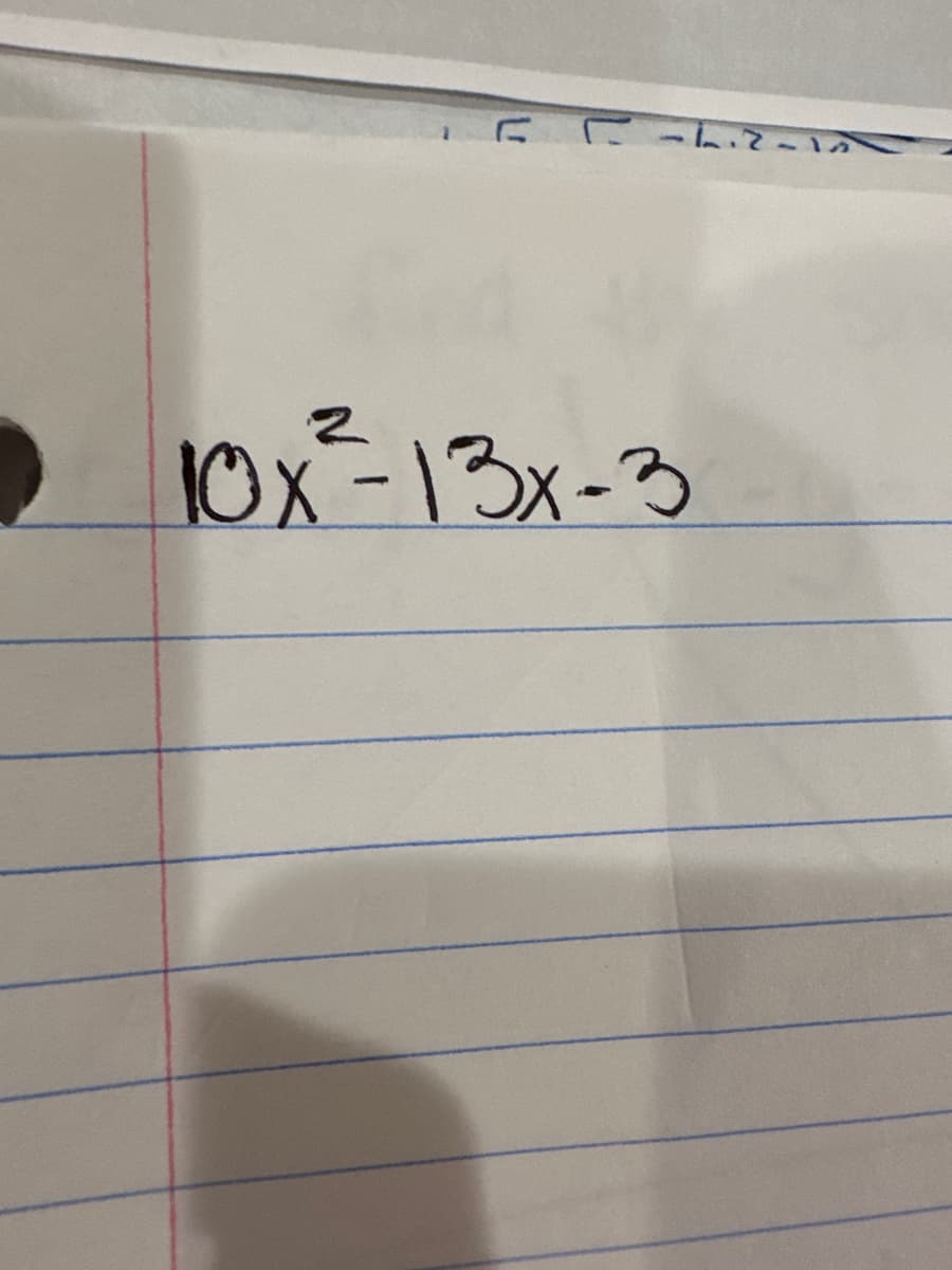 -11-20
10x²=13x-3
(