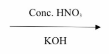 Conc. HNO,
КОН
