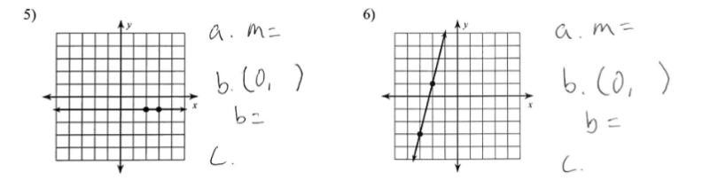 5)
a.m=
b. (0₁)
b=
L.
6)
2
a.m=
b. (0)
b =
C.