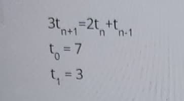 3t=2t+1
t₁₁ = 7
t=3
nn-1