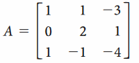 -3
A = | 0
-1
2
-4
