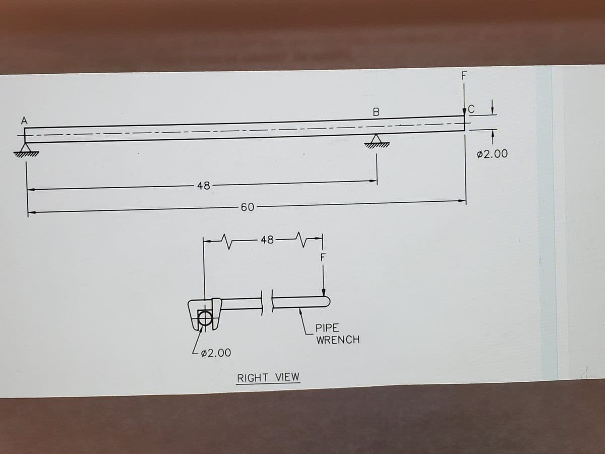 F
A
Ø2.00
-48-
60-
48-
F
PIPE
WRENCH
Ø2.00
RIGHT VIEW
