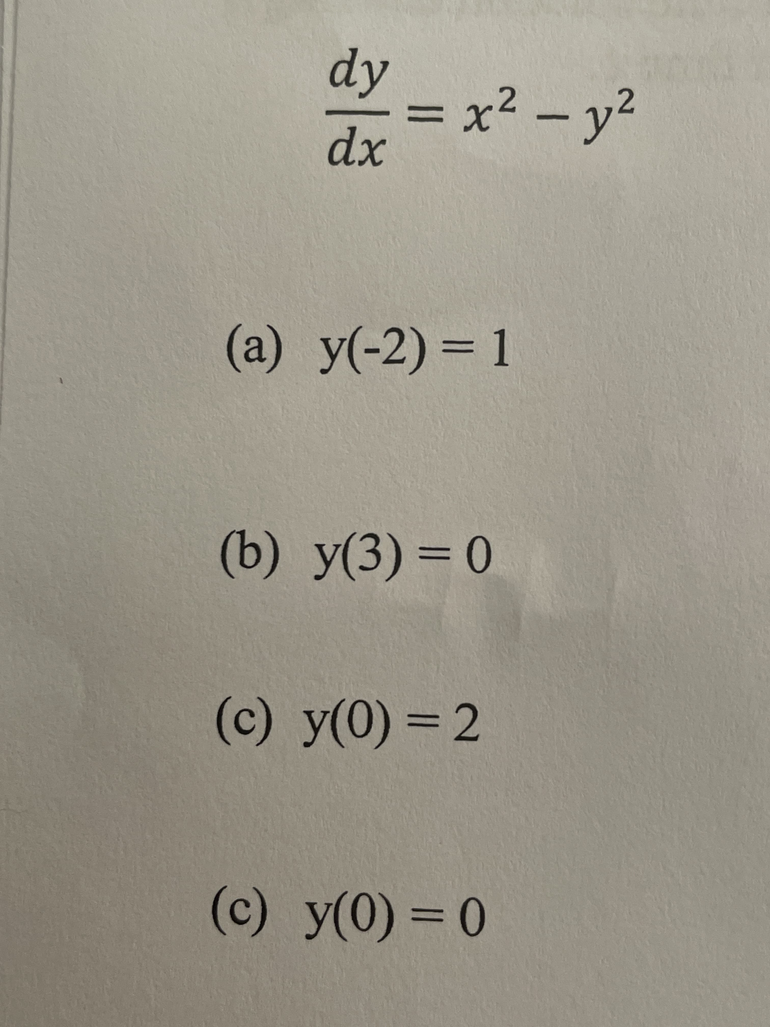 kp
x2 - y2
%3D
хр
(а) у(-2) 3 1
(b) у(3)%3D0
(с) у(0) %3D 2
:32
(с) у(0) %3D 0
