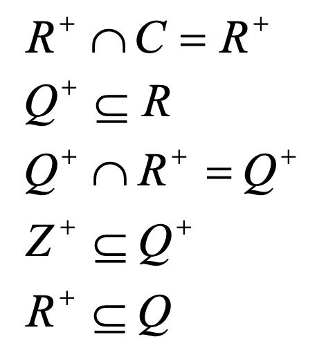 R* nC = R*
Q* < R
+
Q* nR* = Q*
z* cQ*
+
R* cQ
