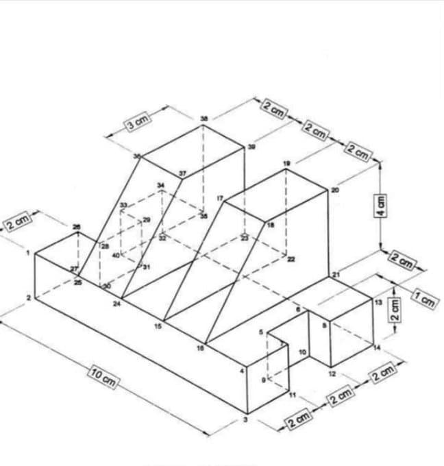 2 cm
1
10 cm
3 cm
2 cm 2 cm 2 cm
2 cm
2 cm
4 cm
2 cm
2 cm
2 cm
1 cm