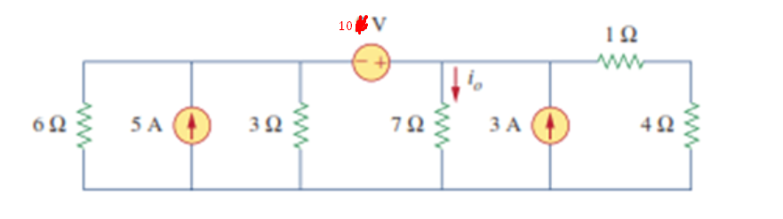 6Ω
5 A
3 Ω
10 BV
ΖΩ
Μ
3 Α
ΤΩ
4Ω