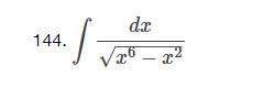 ·S.
144.
dx
x6 = x²
-