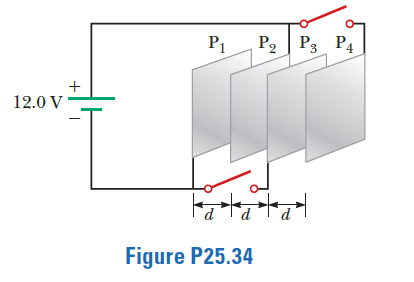 P1
P2 | P3 P4
12.0 V
Figure P25.34
