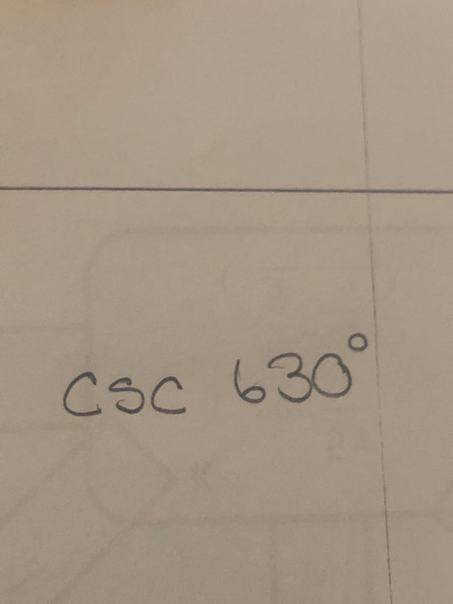 CSC 630°
