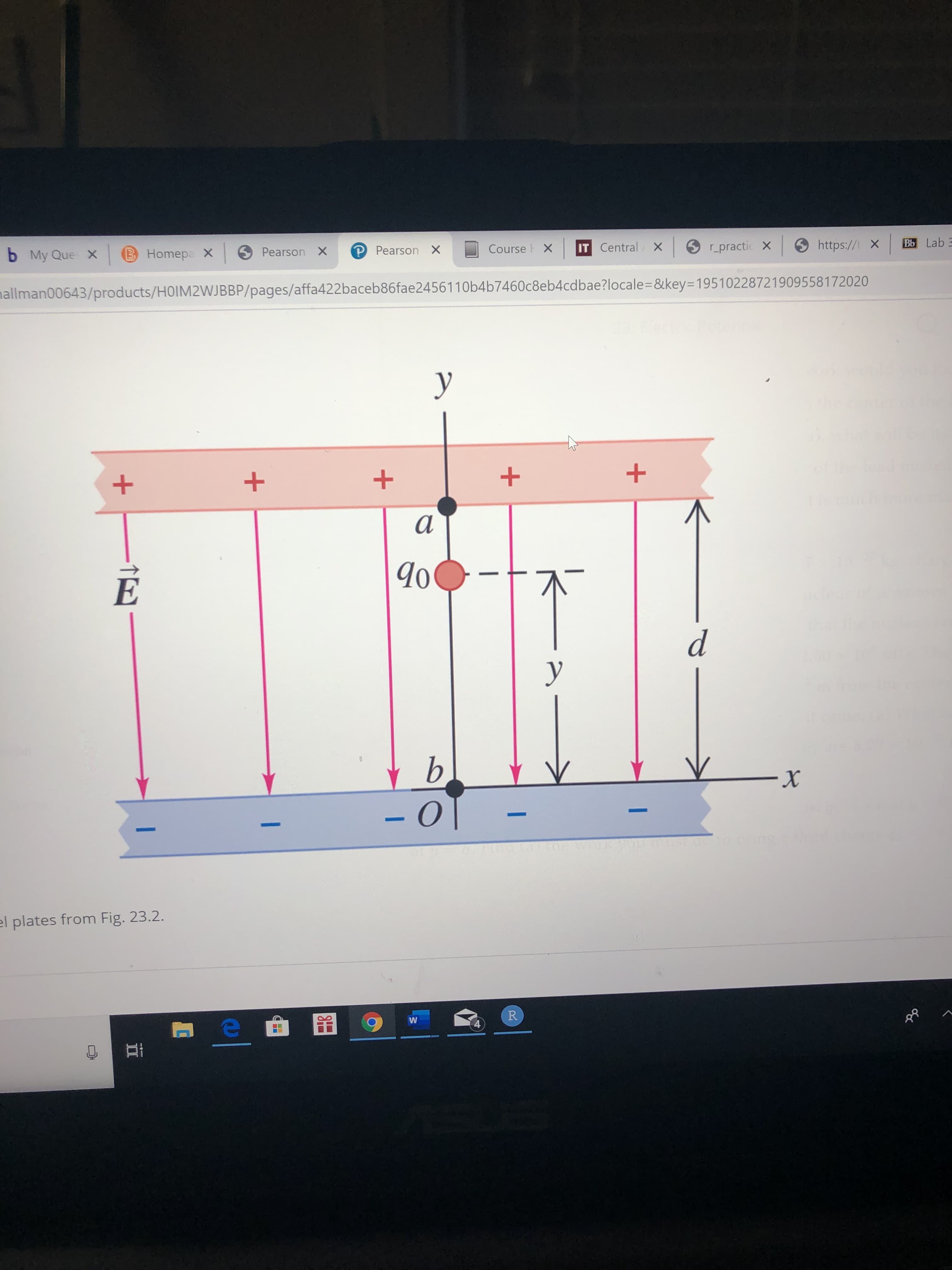 b My Que X B Homepa X
6 Pearson X
IT Central X 9 rpractic X 9 https:// X
P Pearson X
Course X
Bb Lab 3
nallman00643/products/HOIM2WJBBP/pages/affa422baceb86fae2456110b4b7460c8eb4cdbae?locale=&ikey=D19510228721909558172020
dleue
- 0
el plates from Fig. 23.2.
R
II
