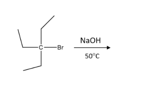 NaOH
-ċ-Br
50°C
