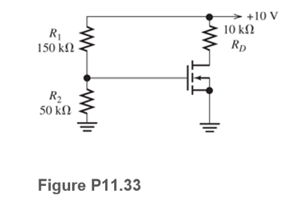 R1
150 kN
> +10 V
10 ΚΩ
Rp
R2
50 kN
Figure P11.33
