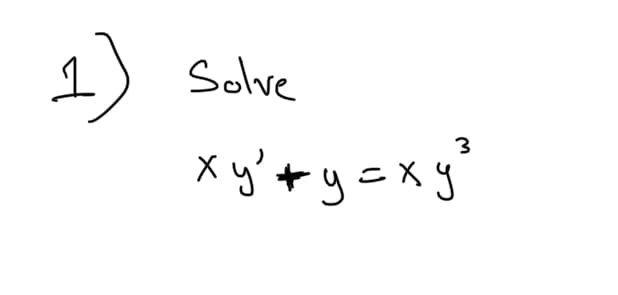 1)
X y't y <xy'
Solve
3
