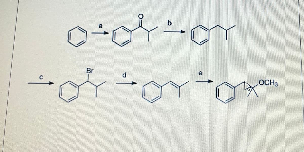 b.
Br
d.
e
OCH3
