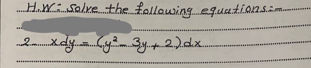 ...W... Salve the following equat.l.9.1.2.............
B. che ich nichnern den). de Bern