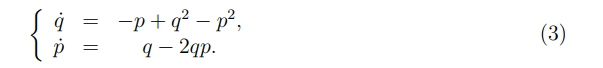 Så q
p =
=
-p+q²-p²,
q – 2qp.
(3)