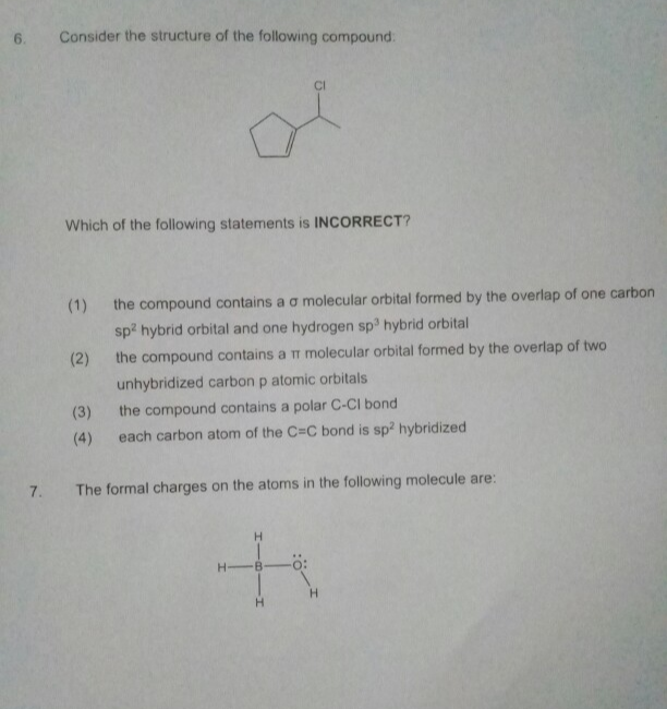 Consider the structure of the following compound:
Which of the following statements is INCORRECT?
