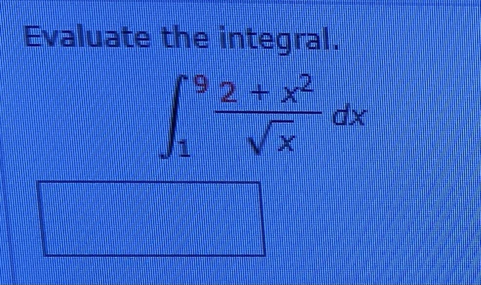 Evaluate the integral.
92+x2
