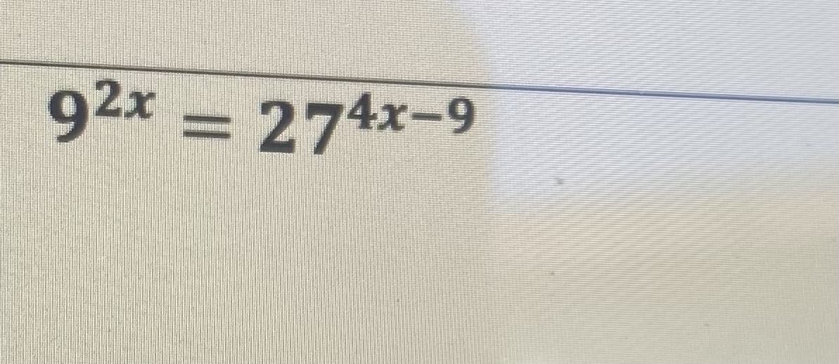 92x = 274x-9
