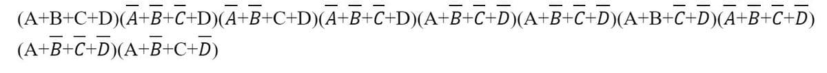(A+B+C+D)(A+B+C+D)(A+B+C+D)(A+B+C+D)(A+B+C+D(A+B+C+D)(A+B+C+D{A+B+C+D)
(A+B+C+D)(A+B+C+D)
