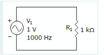 V1
1 V
R11 kn
1000 Hz
