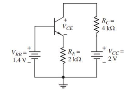 VBB=
1.4V_
VCE
W
RE=
2 km2
Rc=
4kQ2
Vcc=
2V