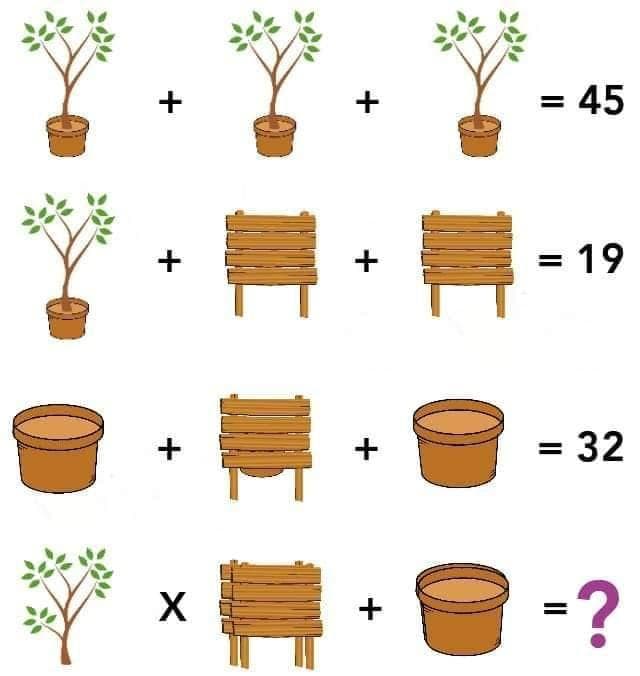 +
= 45
+
= 19
%3D
= 32
%3D
=?
X
+
+
