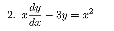 dy
2. х
3y = x?
dx
