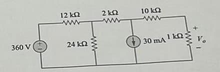 360 V /
12 ΚΩ
ΑΛΛ
24 ΚΩ
Μ
2 ΚΩ
ΑΜ
10 ΚΩ
Α
| 30 mA 1kΩ
Vo