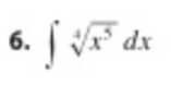 6. √√√x³ dx