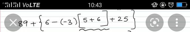 114G
10:43
"Z" O ©
X89 +
(-3)
5+ 6
† 25
