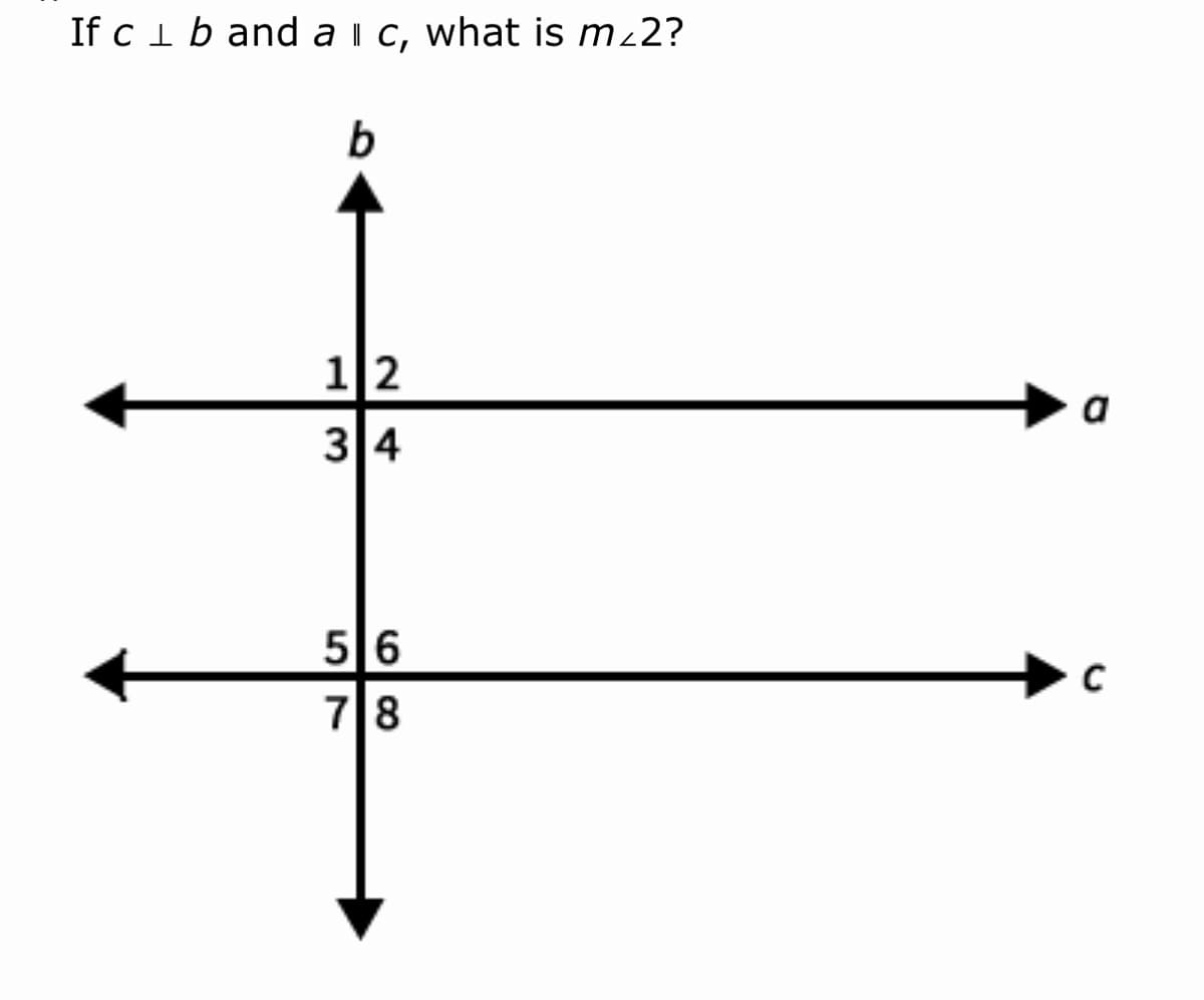 If cib and ai c, what is mz2?
b
12
a
3 4
56
78
