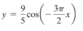 9.
y =
Cos
