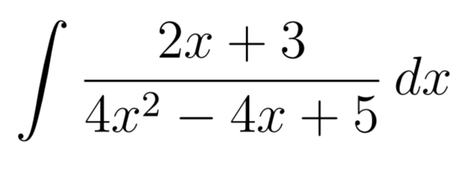 2.х + 3
dx
422 —4х + 5
