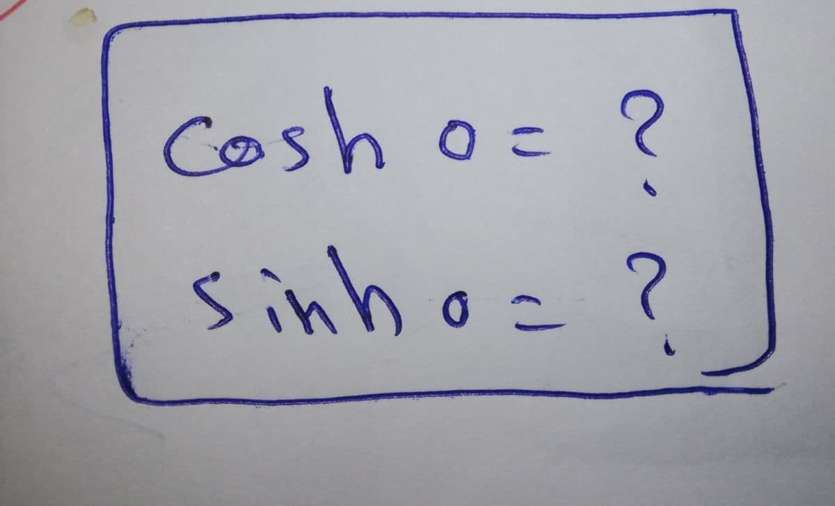 Cash o=
?
sinho= ?