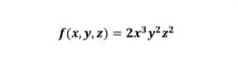 S(x, y, z) = 2x*y*z?
