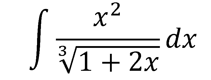 x2
dx
V1 + 2x
3
